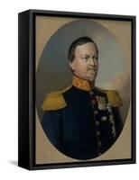 Carl Bernhard, Duke of Saxe-Weimar-Eisenach-Berthold Woltze-Framed Stretched Canvas