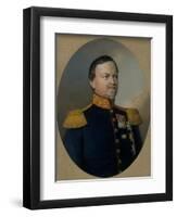 Carl Bernhard, Duke of Saxe-Weimar-Eisenach-Berthold Woltze-Framed Giclee Print