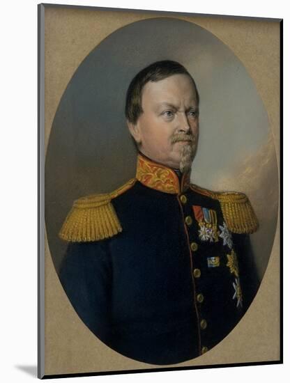 Carl Bernhard, Duke of Saxe-Weimar-Eisenach-Berthold Woltze-Mounted Giclee Print