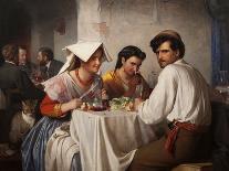 In a Roman Osteria, 1866-Carl Bloch-Giclee Print