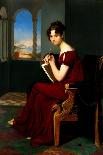 Young Lady with Drawing Utensils, 1816-Carl Christian Vogel von Vogelstein-Giclee Print