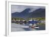 Carl E. Moses Boat Harbor, Dutch Harbor, Amaknak Island, Aleutian Islands, Alaska, USA-Richard Cummins-Framed Photographic Print