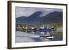 Carl E. Moses Boat Harbor, Dutch Harbor, Amaknak Island, Aleutian Islands, Alaska, USA-Richard Cummins-Framed Photographic Print