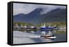 Carl E. Moses Boat Harbor, Dutch Harbor, Amaknak Island, Aleutian Islands, Alaska, USA-Richard Cummins-Framed Stretched Canvas