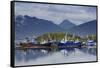 Carl E. Moses Boat Harbor, Dutch Harbor, Amaknak Island, Aleutian Islands, Alaska, USA-Richard Cummins-Framed Stretched Canvas