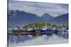 Carl E. Moses Boat Harbor, Dutch Harbor, Amaknak Island, Aleutian Islands, Alaska, USA-Richard Cummins-Stretched Canvas