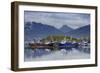 Carl E. Moses Boat Harbor, Dutch Harbor, Amaknak Island, Aleutian Islands, Alaska, USA-Richard Cummins-Framed Photographic Print