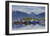 Carl E. Moses Boat Harbor, Dutch Harbor, Amaknak Island, Aleutian Islands, Alaska, USA-Richard Cummins-Framed Photographic Print