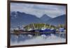 Carl E. Moses Boat Harbor, Dutch Harbor, Amaknak Island, Aleutian Islands, Alaska, USA-Richard Cummins-Framed Photographic Print