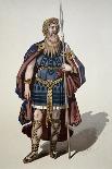 Costume for Wotan, Character from the Rhine Gold by Richard Wagner, 1876-Carl Emil Doepler-Giclee Print