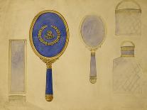 A Selection of Designs from the House of Carl Faberge Including an Oval Hand Mirror-Carl Fabergé-Stretched Canvas