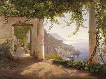 Loggia Fra Como-Carl Frederic Aagaard-Stretched Canvas