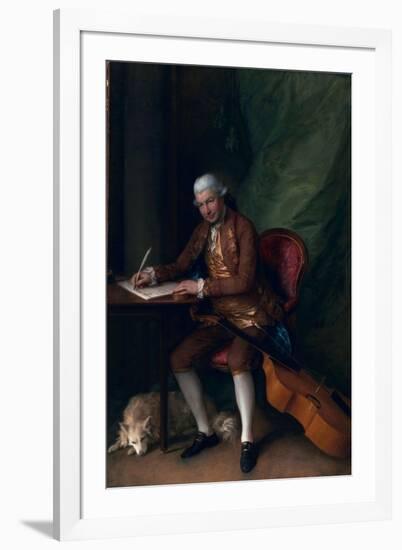 Carl Friedrich Abel, C.1777-Thomas Gainsborough-Framed Giclee Print