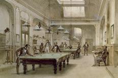 A Billiard Room, 1861-Carl Friedrich Heinrich Werner-Giclee Print