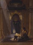 In the Mosque-Carl Friedrich Heinrich Werner-Giclee Print