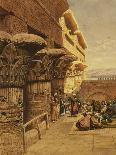 Bazaar at Girgah, One of 24 Illustrations Produced by G.W. Seitz, Printed C.1873-Carl Friedrich Heinrich Werner-Giclee Print