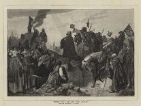 The Hussite Sermon-Carl Friedrich Lessing-Giclee Print