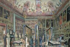 The Genealogy Room of the Ambraser Gallery in the Lower Belvedere, 1888-Carl Goebel-Giclee Print