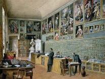 The Second Armoury Room in the Ambraser Gallery of the Lower Belvedere, 1875 (W/C)-Carl Goebel-Giclee Print