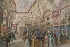 The Genealogy Room of the Ambraser Gallery in the Lower Belvedere, 1888-Carl Goebel-Giclee Print