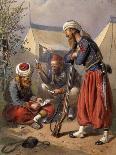 Zouaves Playing Cards at Vincennes, C.1870-Carl Goebel-Giclee Print