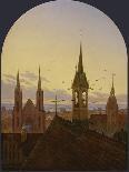 Heimkehr der Mönche ins Kloster. 1816-18-Carl Gustav Carus-Giclee Print