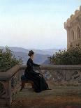 Woman on the Balcony, 1824-Carl Gustav Carus-Giclee Print