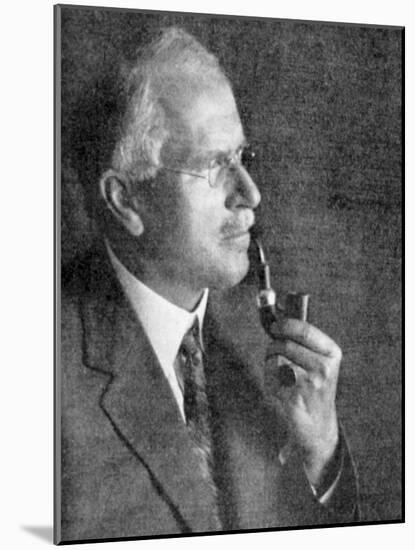 Carl Gustav Jung (1875-196), Swiss Psychoanalyst-null-Mounted Giclee Print