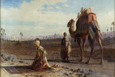 A Serenade in Cairo; Eine Serenata in Cairo, 1893-Carl Haag-Stretched Canvas