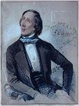 Hans Christian Andersen, 1845-Carl Hartmann-Giclee Print