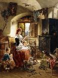 A Family Concert-Carl Herpfer-Mounted Giclee Print