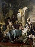 A Family Concert-Carl Herpfer-Stretched Canvas