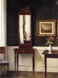 Interior with a Seated Woman by a Window-Carl Holsoe-Giclee Print