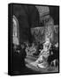 Carl IV at Prague-Alphonse Mucha-Framed Stretched Canvas