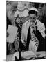 Carl Jay Bodek with Rabbi David S. Novoseller Reciting from the Prayer Book-Lisa Larsen-Mounted Photographic Print