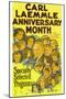 Carl Laemmle Anniversary Month-null-Mounted Art Print