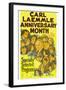 Carl Laemmle Anniversary Month-null-Framed Art Print