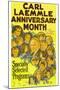 Carl Laemmle Anniversary Month-null-Mounted Art Print
