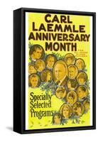 Carl Laemmle Anniversary Month-null-Framed Stretched Canvas