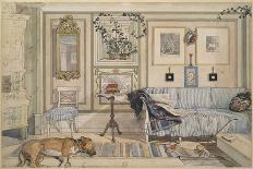 Cosy Corner, from 'A Home' Series, c.1895-Carl Larsson-Giclee Print