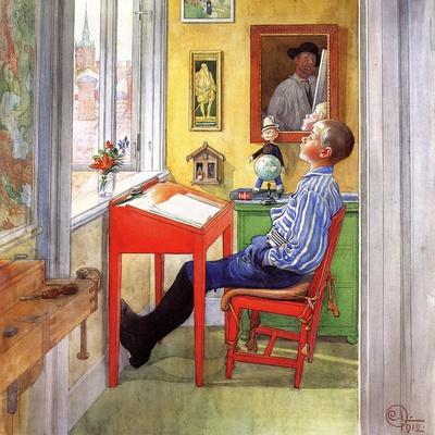 Carl Larsson Lathornet Giclee Canvas Print Paintings Poster Reproduction 