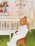 Lisbeth with a Yellow Tulip-Carl Larsson-Giclee Print