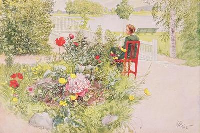 Summer in Sundborn, 1913, from a Commercially Printed Portfolio, Published in 1939