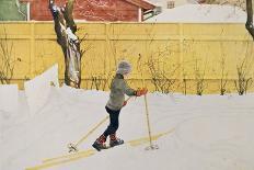 Study for Ute Blaser Sommarvind-Carl Larsson-Giclee Print