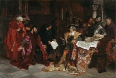 Faust and Margaret-Carl Ludwig Friedrich Becker-Stretched Canvas