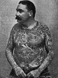 Frank de Burgh, Tattooed Man, 1897-Carl Miller-Art Print