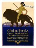 Gebr Fretz-Carl Moos-Framed Art Print