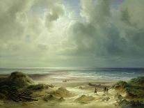 Dune by Hegoland, Tranquil Sea-Carl Morgenstern-Giclee Print