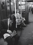 Chess Champion Bobby Fischer Working on His Moves During a Subway Ride-Carl Mydans-Premium Photographic Print