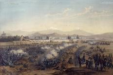 Battle of Veracruz, General Scott's Troops Attacking and Capturing City, 1847, Mexican-American War-Carl Nebel-Giclee Print